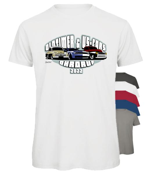 T-Shirt mit Motiv von Oldtimer / US-Cars Ohrdruf 21Ver2